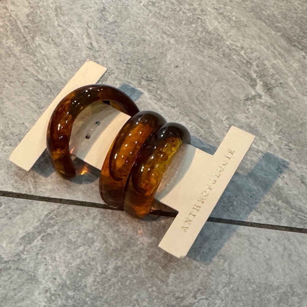 Anthropologie Brown and Gold hair accessory - Picture 5 of 5